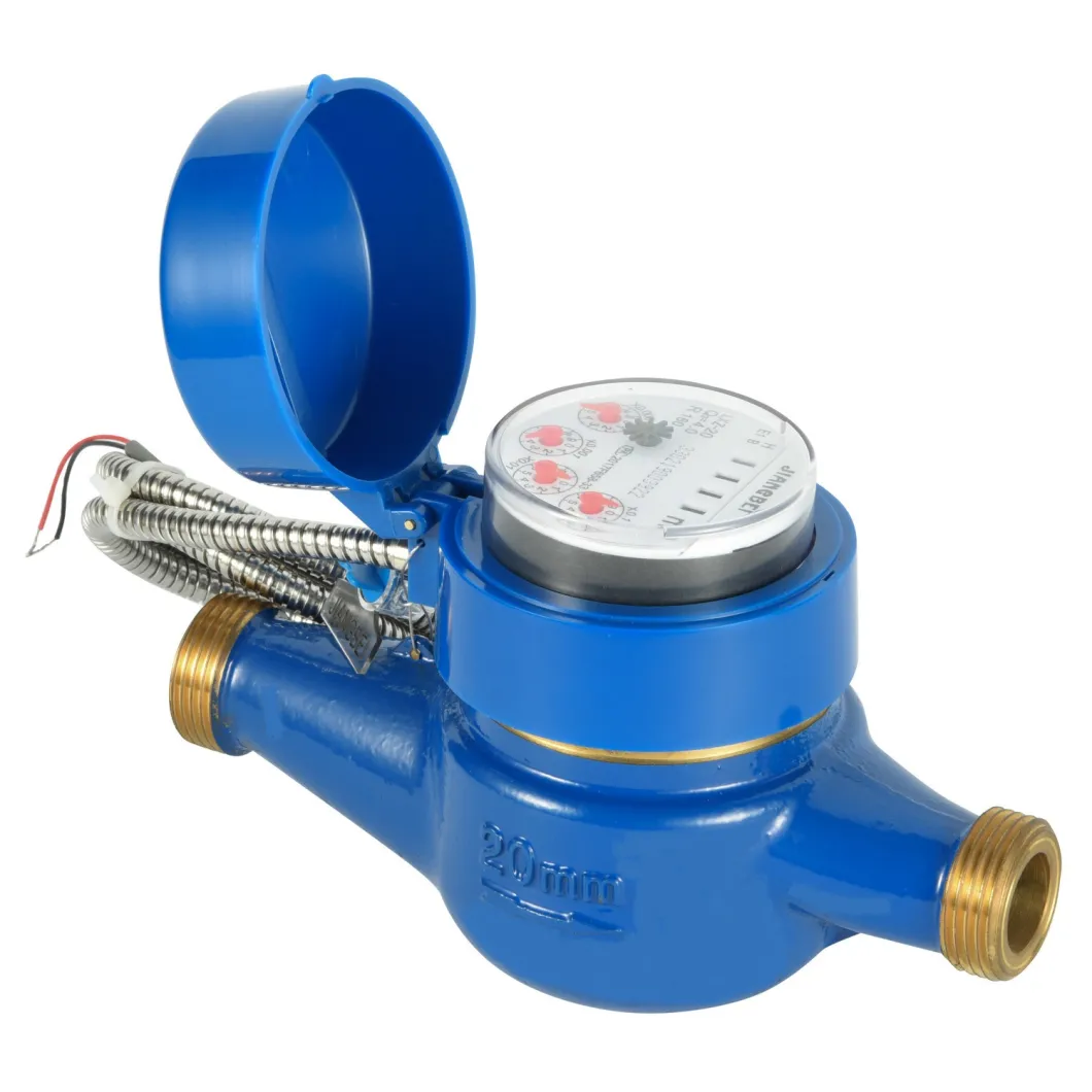 Photoelectric Direct Reading Remote Control Digital Water Meter Horizontal Type R160